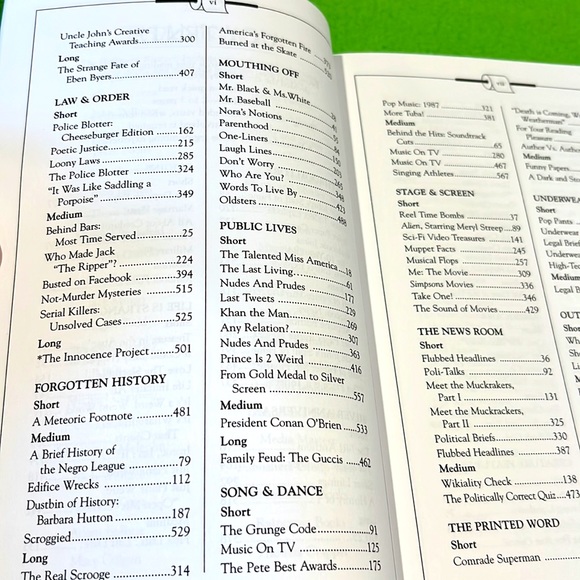 Uncle John’s Fully Loaded Bathroom Reader 25th Anniversary Edition SC Book EXC - Picture 4 of 9